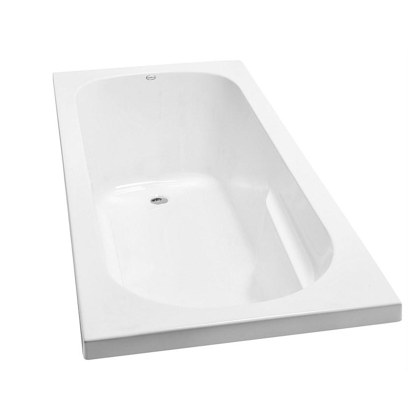 لامع أبيض أكريليك تصميم معاصر حوض استحمام قائما بذاته AB1808